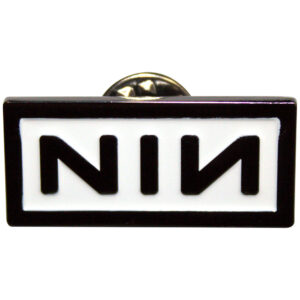 Nine Inch Nails Logo Pin Badge