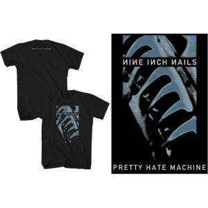Nine Inch Nails Pretty Hate Machine Black Back Print T-Shirt