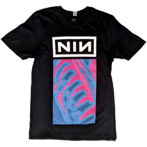 Nine Inch Nails Pretty Hate Machine Neon Black T-Shirt