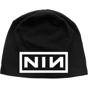 Nine Inch Nails Unisex Logo Black Beanie Hat