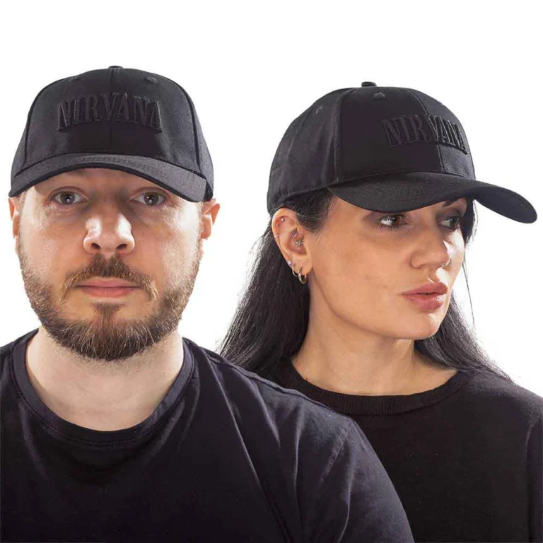 Nirvana Text Logo Baseball Cap