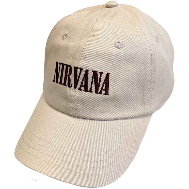 Nirvana Text Logo in Utero Baseball Cap