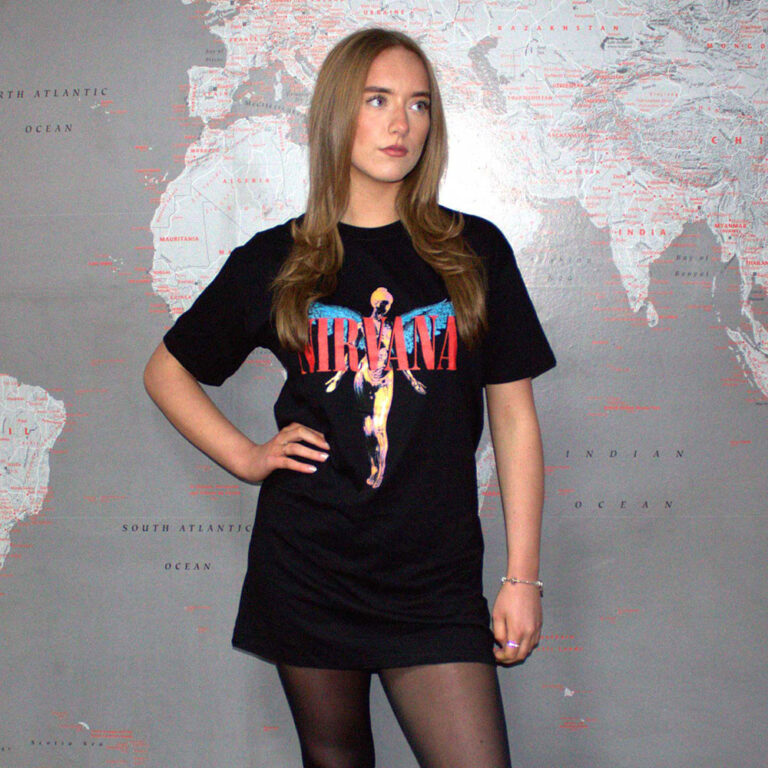 Nirvana Angelic Ladies T-Shirt Dress