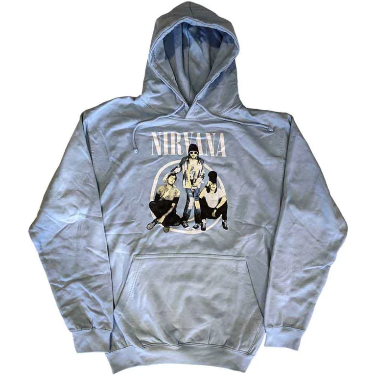Nirvana Trapper Hat Photo Pullover Hoodie
