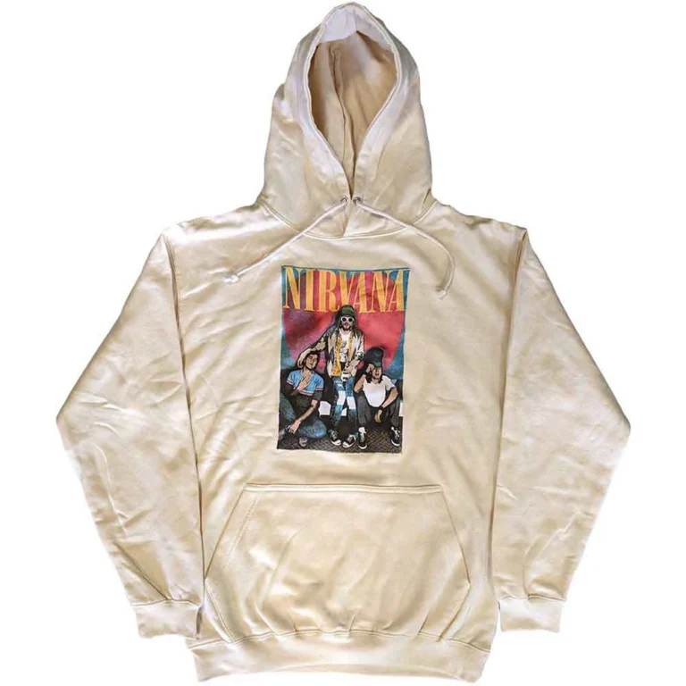 Nirvana Trapper Hat Mono Logo Pullover Hoodie