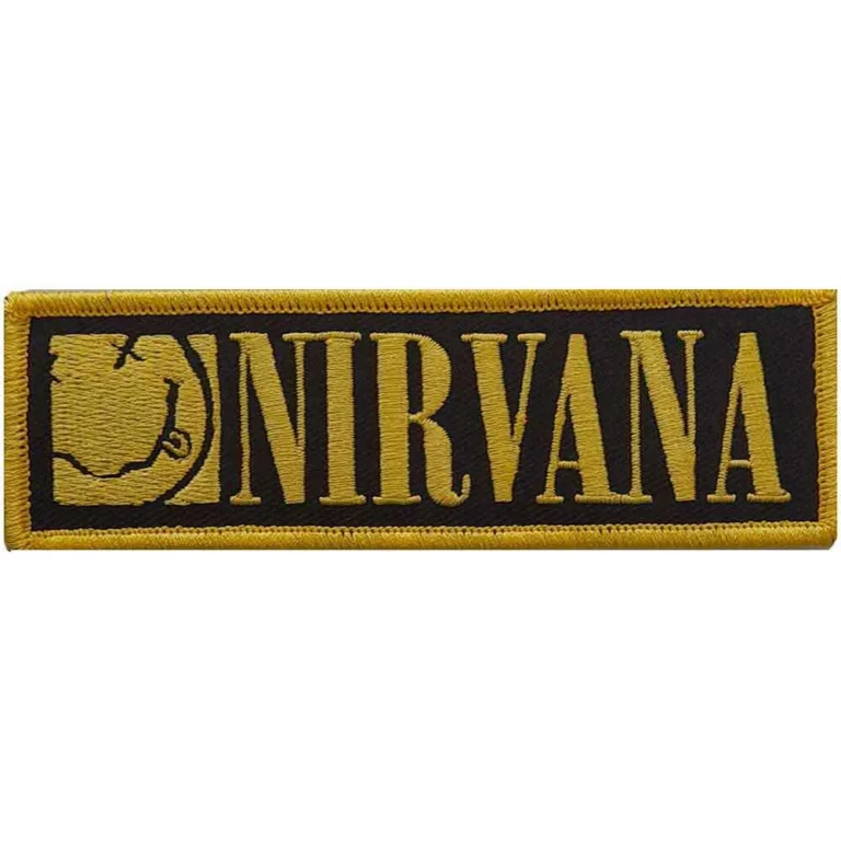 Nirvana Logo & Happy Face Patch