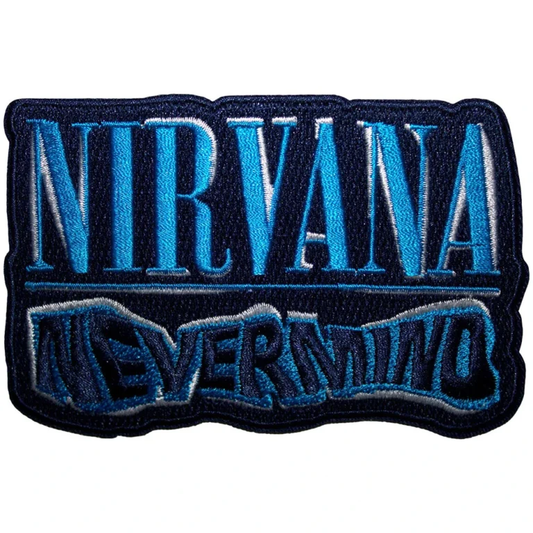 Nirvana Nevermind Wavy Cut-Out Patch