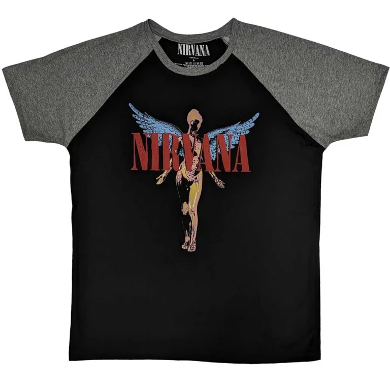 Nirvana Angelic Raglan T-Shirt