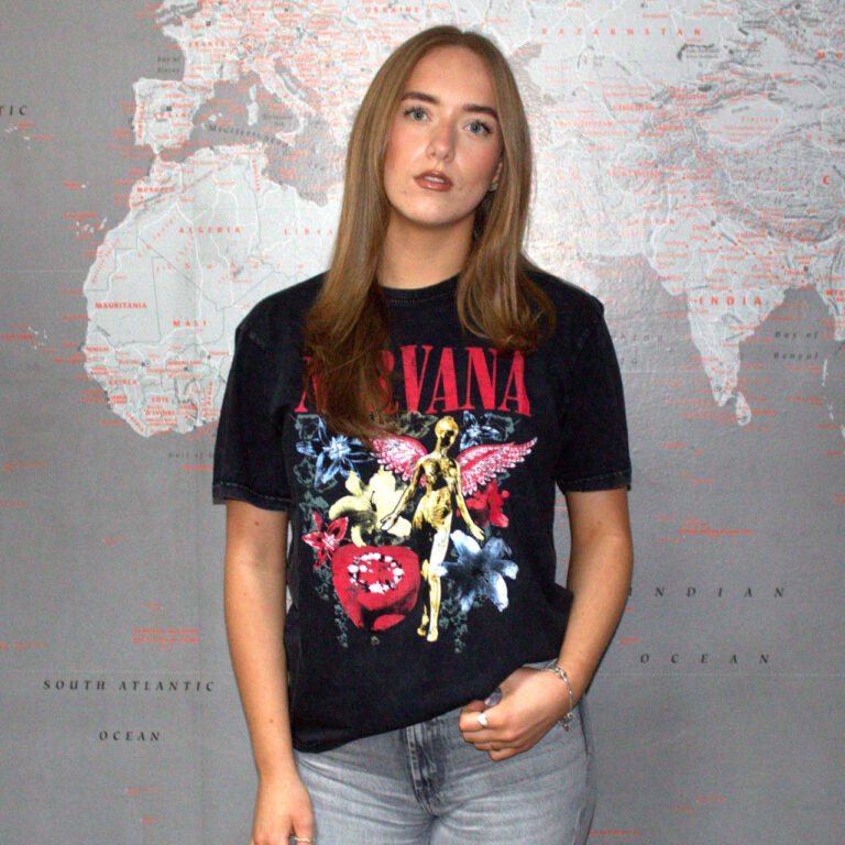 Nirvana In Utero Vintage Collage T-Shirt