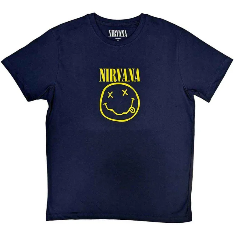 Nirvana Yellow Happy Face T-Shirt