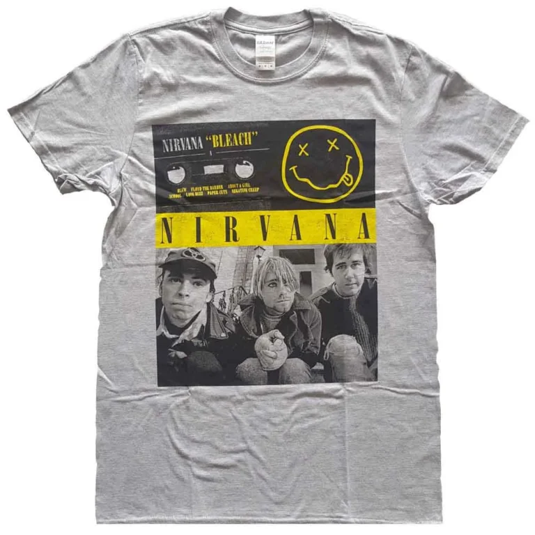 Nirvana Bleach Cassettes T-Shirt