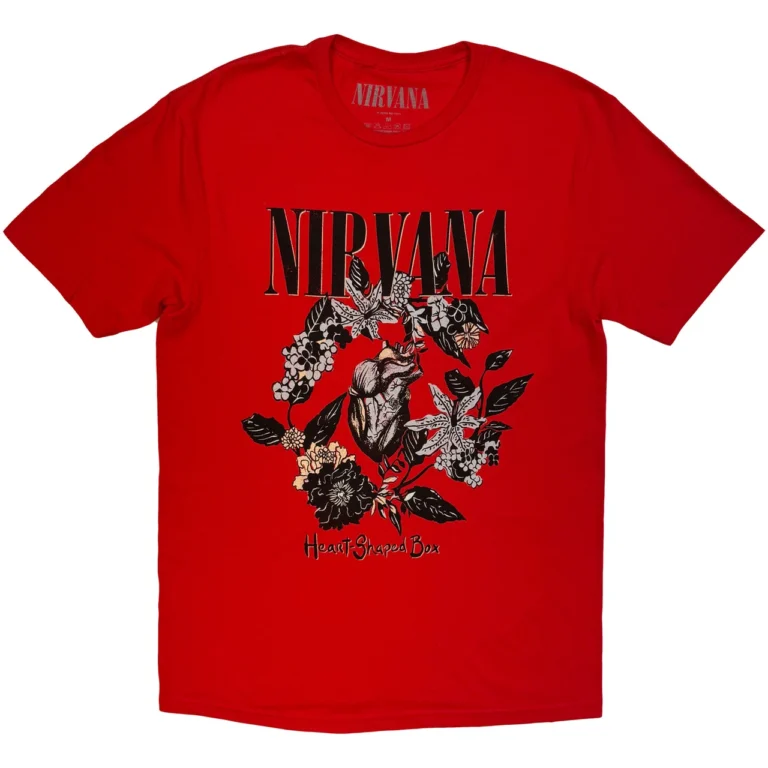 Nirvana Heart Shape Box T-Shirt