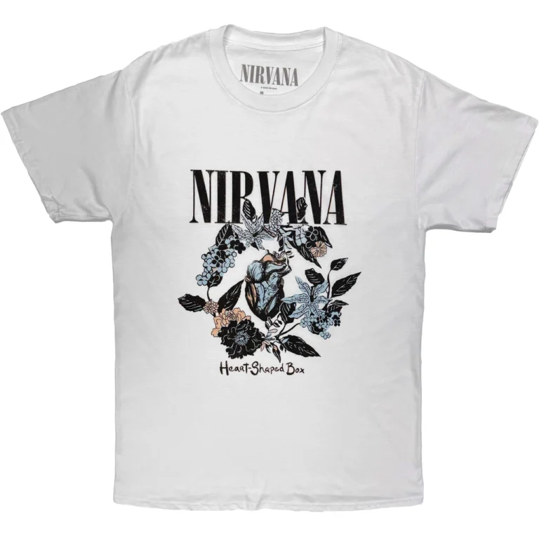 Nirvana Heart Shape Box T-Shirt