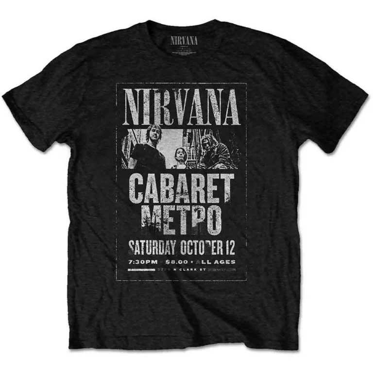 Nirvana Cabaret Metro T-Shirt