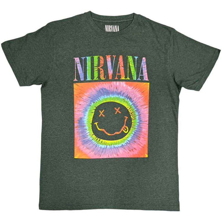 Nirvana Happy Face Glow Box T-Shirt