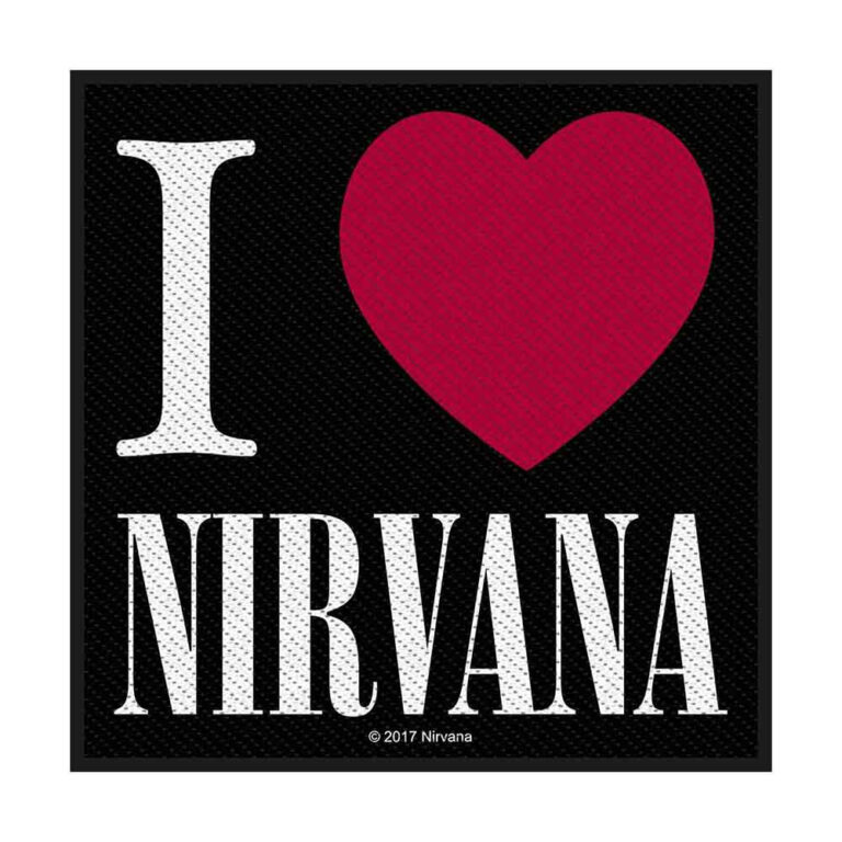Nirvana I Love Nirvana Patch