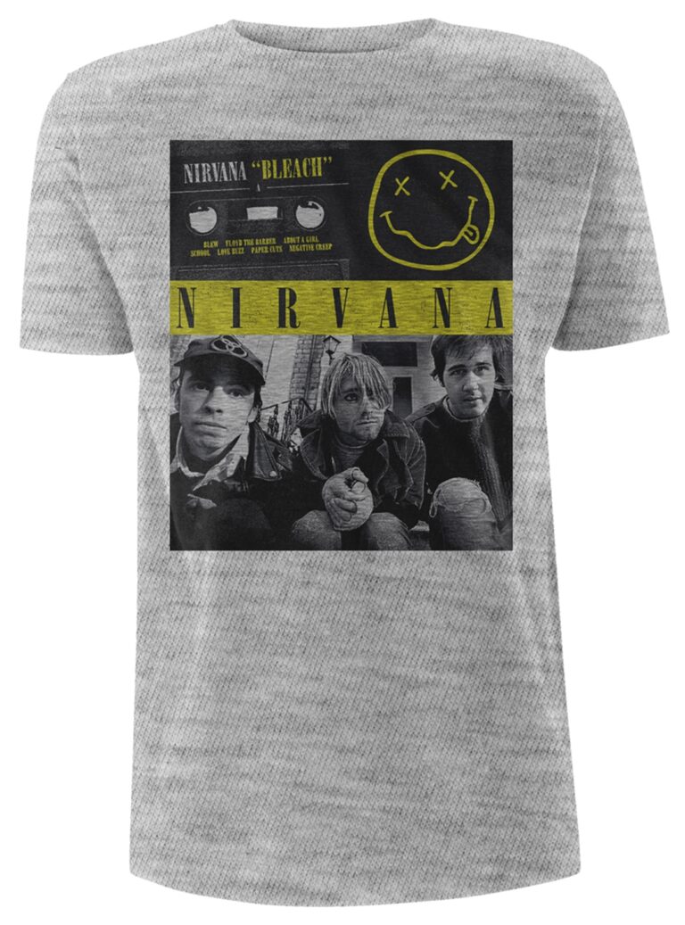 Nirvana – Bleach Tape Photo T-Shirt