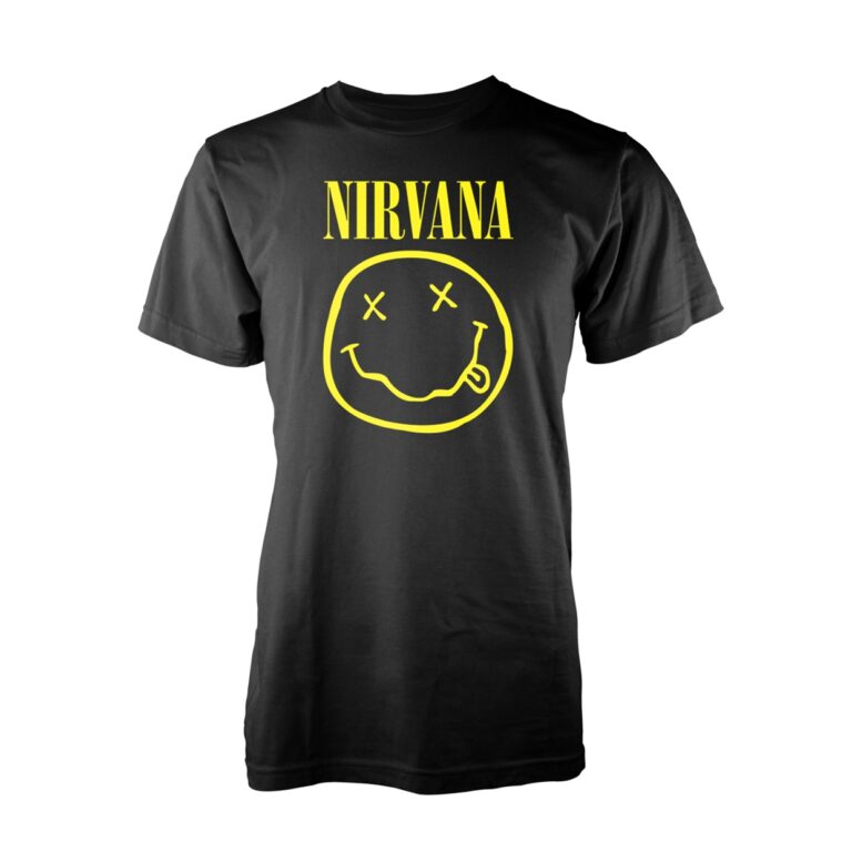 Nirvana – Face Logo T-Shirt