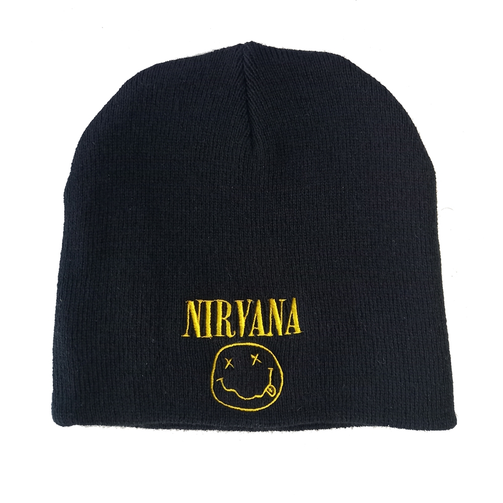 Nirvana – FACE LOGO (NO CUFF) Hat