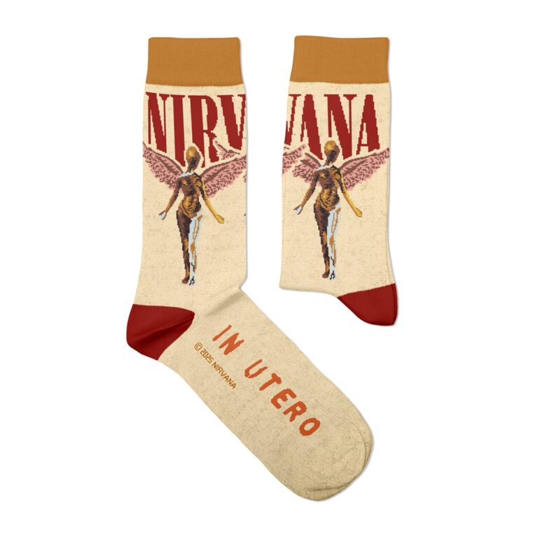 Nirvana – IN UTERO (EU 41-46/UK 7½-11½/US 8-12) Socks