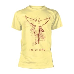 Nirvana - In Utero F&b Men (yellow) T-Shirt (Front / Back Print)