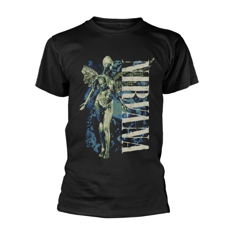 Nirvana – Vertical Logo T-Shirt