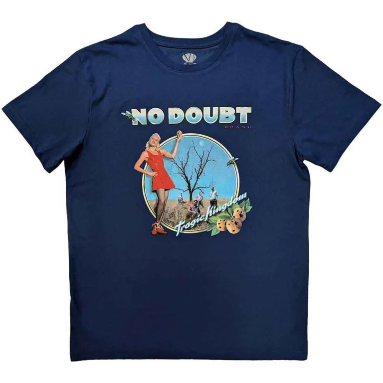 No Doubt Tragic Kingdom (Denim Blue) T-Shirt