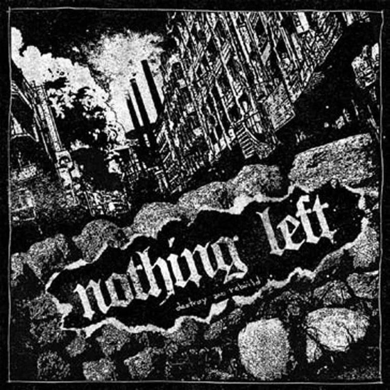 Nothing Left – DESTROY AND REBUILD (RED VINYL) Vinyl 12″