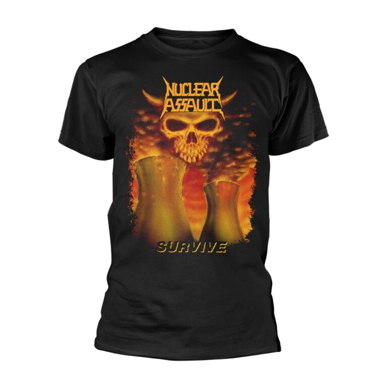 Nuclear Assault – Survive Front / Back Print T-Shirt