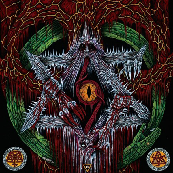 Nyogthaeblisz – ABRAHAMIC GODHEAD BESIEGED BY ADVERSARIAL USURPATION (OXBLOOD VINYL) Vinyl LP