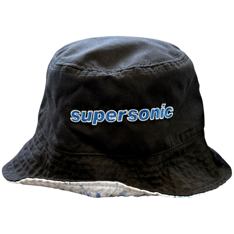 Oasis Supersonic / Tie Dye Reversible Bucket Hat