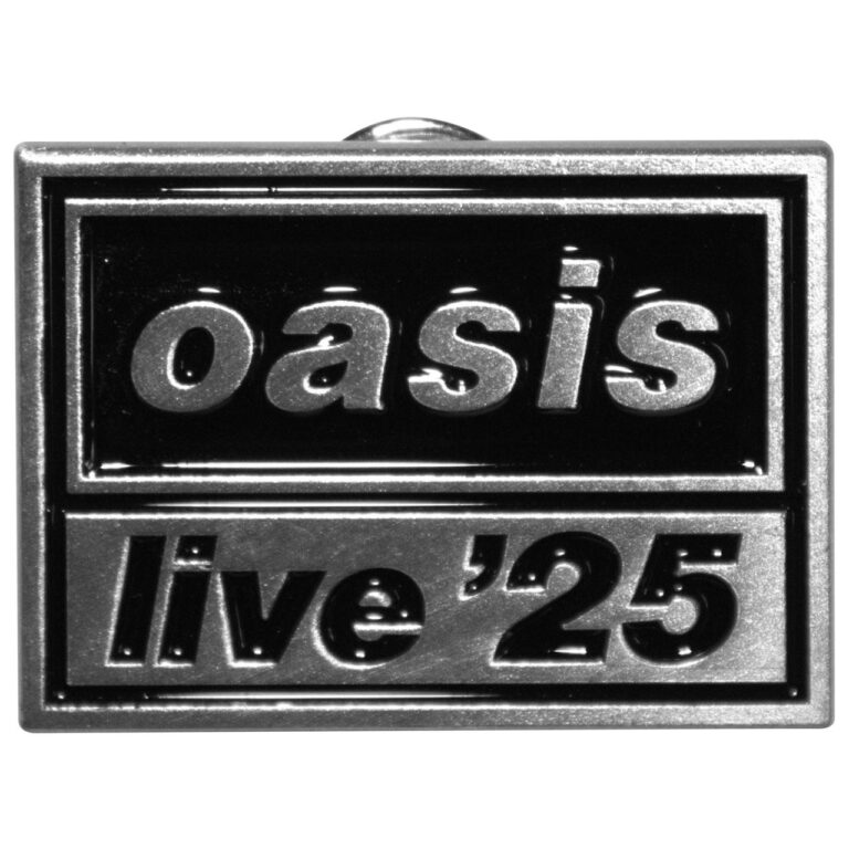 Oasis Live ’25 Logo Pin Badge