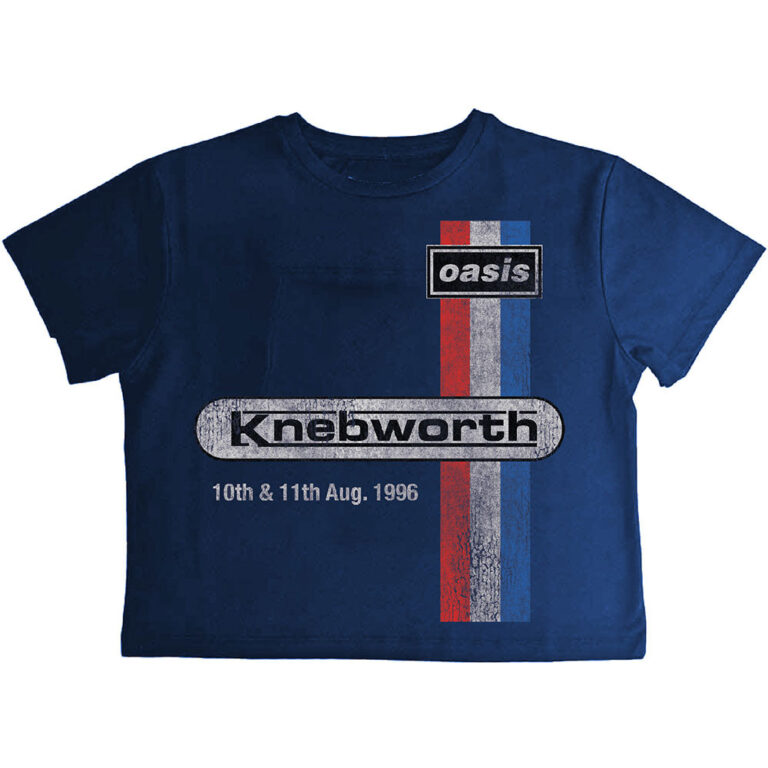 Oasis Knebworth ’96 Ladies Crop Top