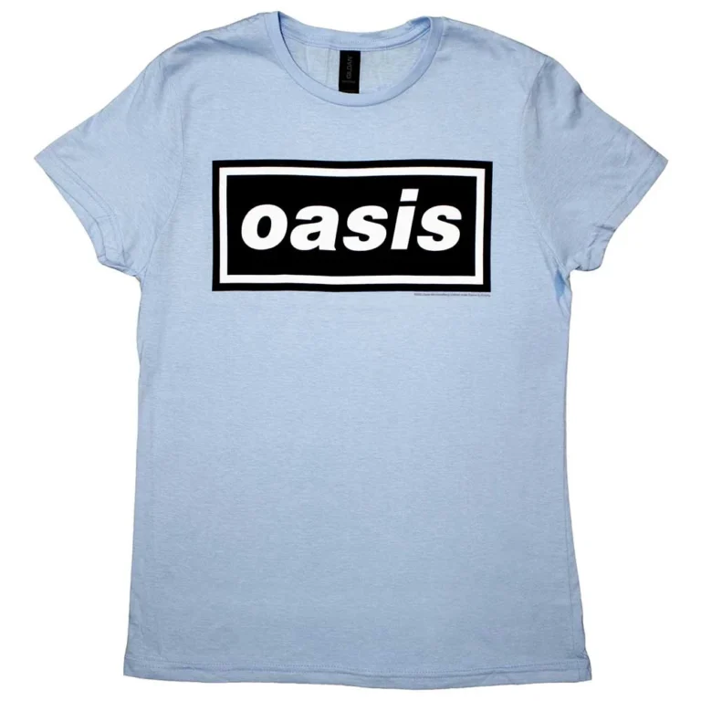 Oasis Decca Logo Ladies T-Shirt