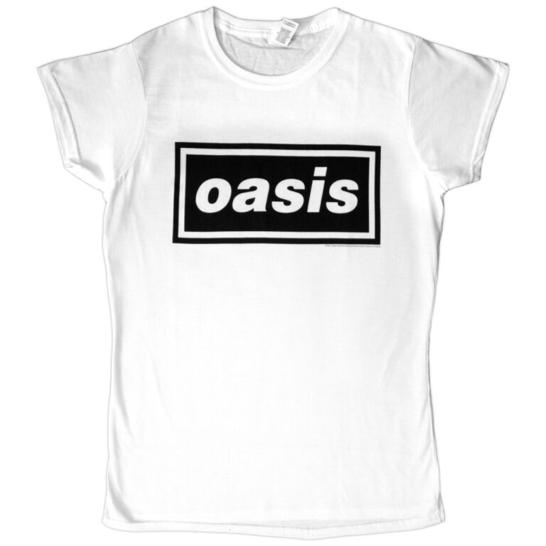 Oasis Decca Logo Ladies T-Shirt