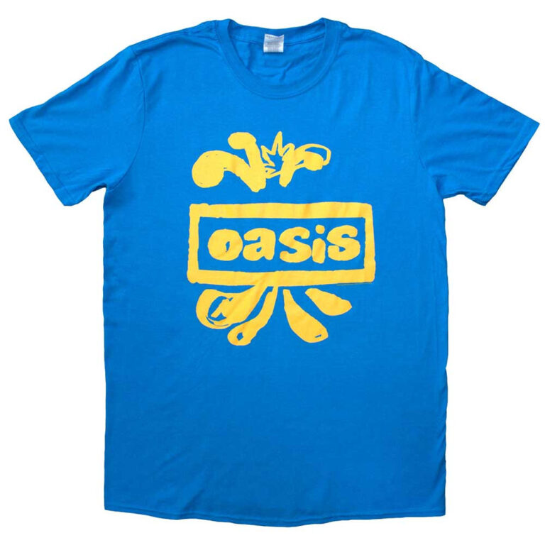 Oasis Drawn Logo (Sapphire Blue) T-Shirt