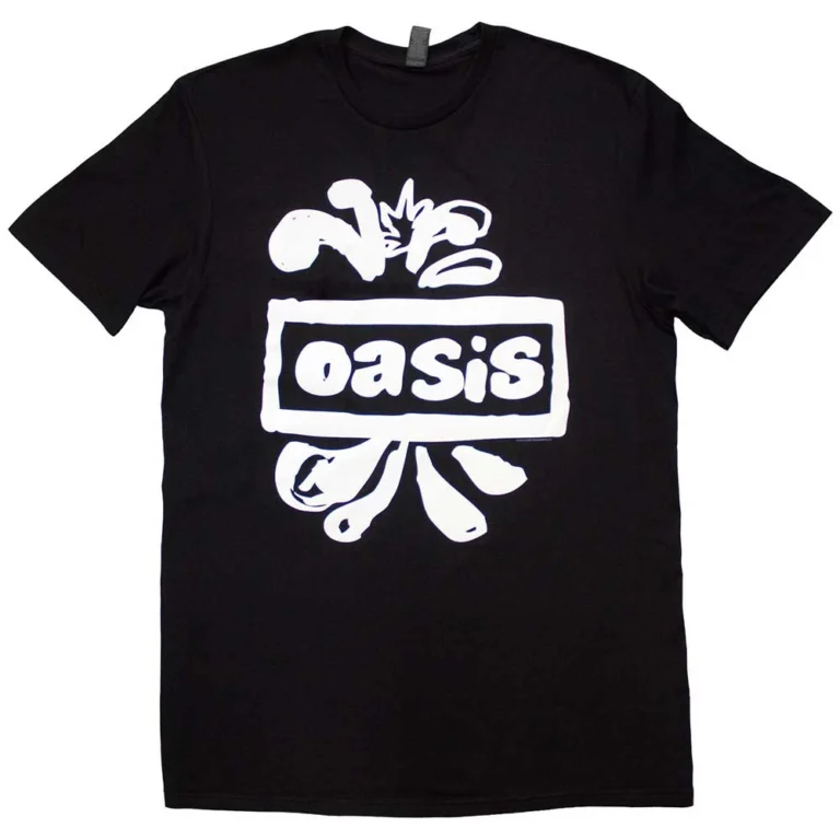 Oasis Logo Splat T-Shirt