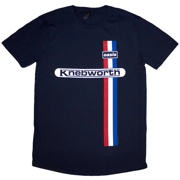 Oasis Knebworth Vertical Stripe T-Shirt