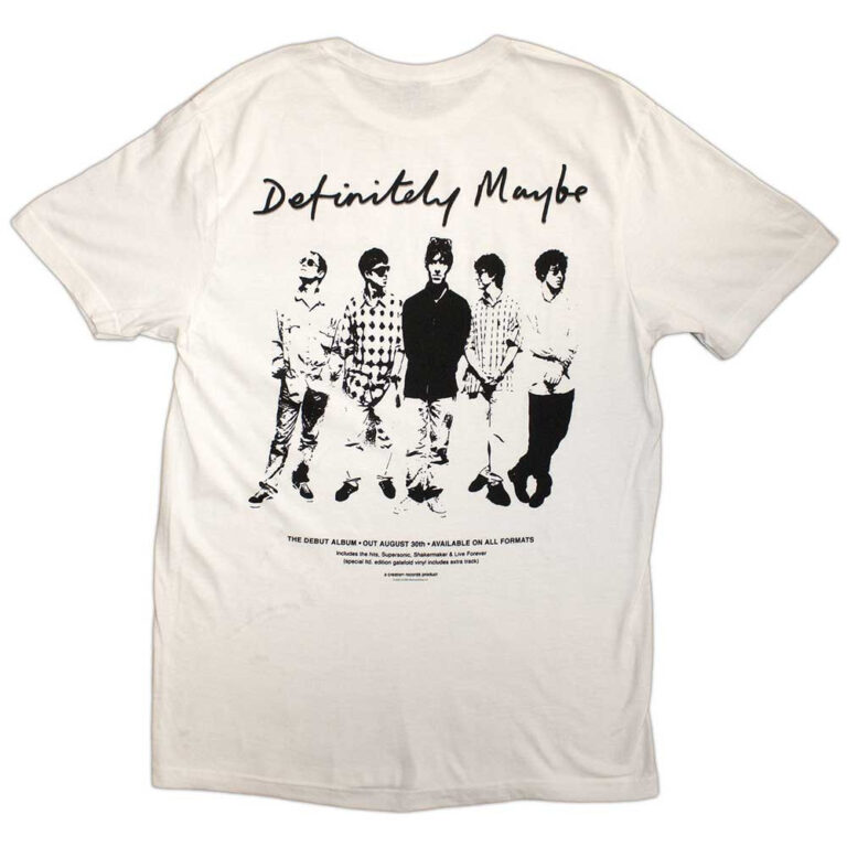 Oasis Definitely Maybe Promo T-Shirt