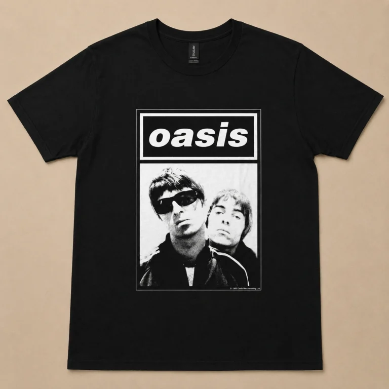 Oasis Noel & Liam Boxed Photo T-Shirt