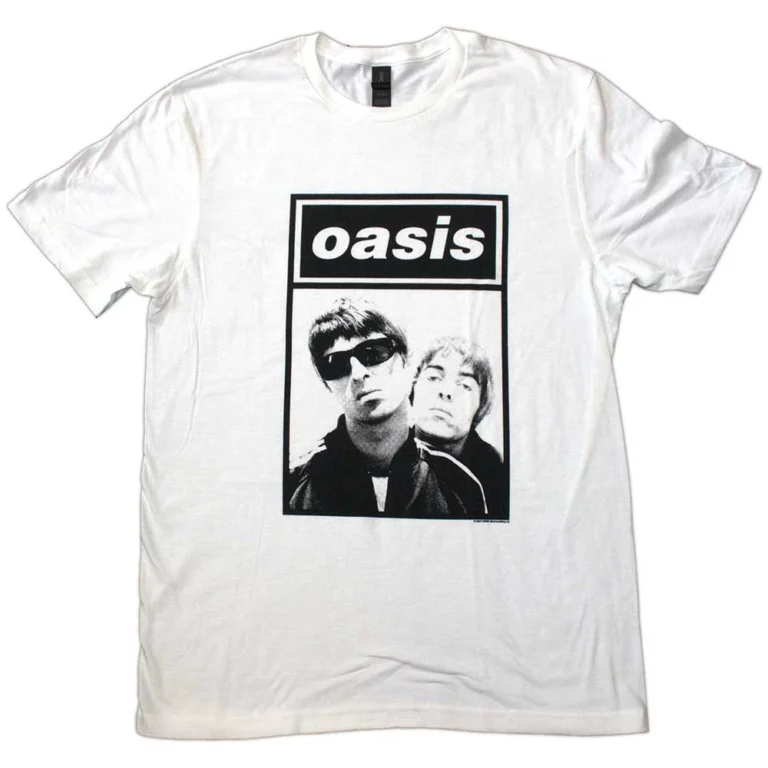 Oasis Noel & Liam Boxed Photo T-Shirt