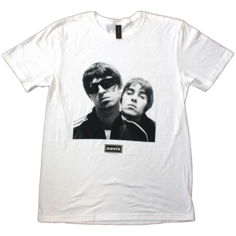 Oasis Noel & Liam Square Photo T-Shirt