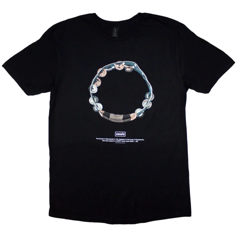 Oasis Definitely Maybe Tambourine T-Shirt