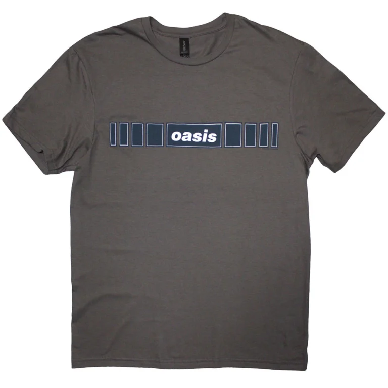 Oasis Horizontal Bars Logo T-Shirt
