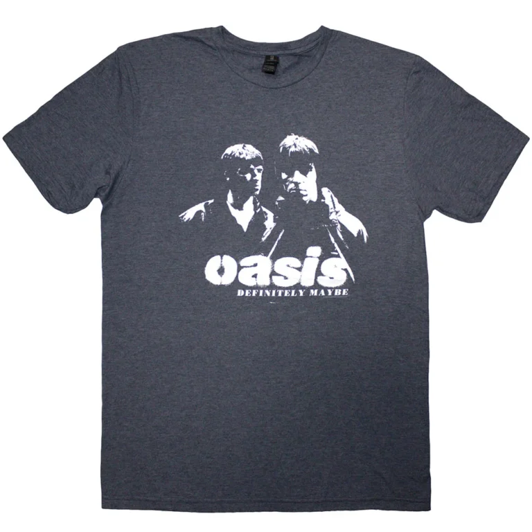 Oasis Definitely Maybe Photo Stencil T-Shirt