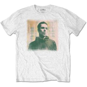 Liam Gallagher Monochrome White T-Shirt