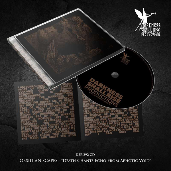 Obsidian Scapes – DEATH CHANTS ECHO FROM APHOTIC VOID CD