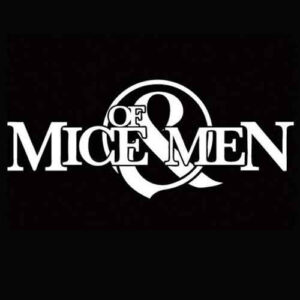 Of Mice & Men Logo Single Cork Coaster