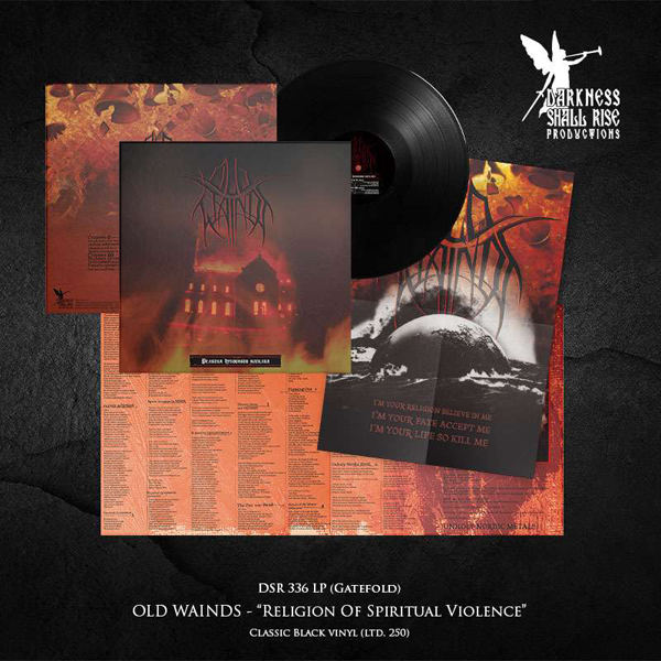 Old Wainds – RELIGION OF SPIRITUAL VIOLENCE (BLACK VINYL) Vinyl LP
