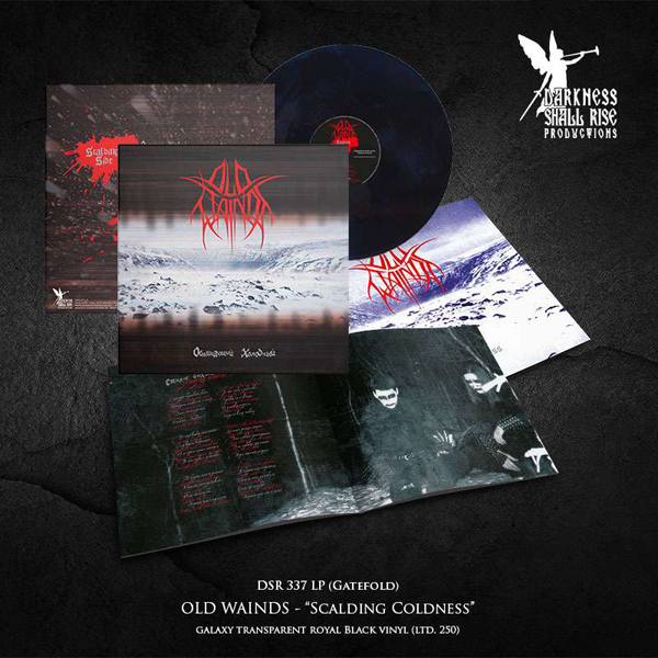 Old Wainds – SCALDING COLDNESS (GALAXY TRANSPARENT ROYAL BLUE BLACK VINYL) Vinyl LP
